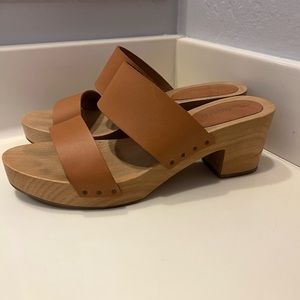 English Saddle Madewell Clogs